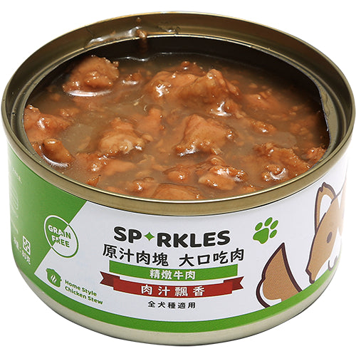 Sparkles 超級SP 原汁肉塊 大口吃鮮肉罐 犬副食罐