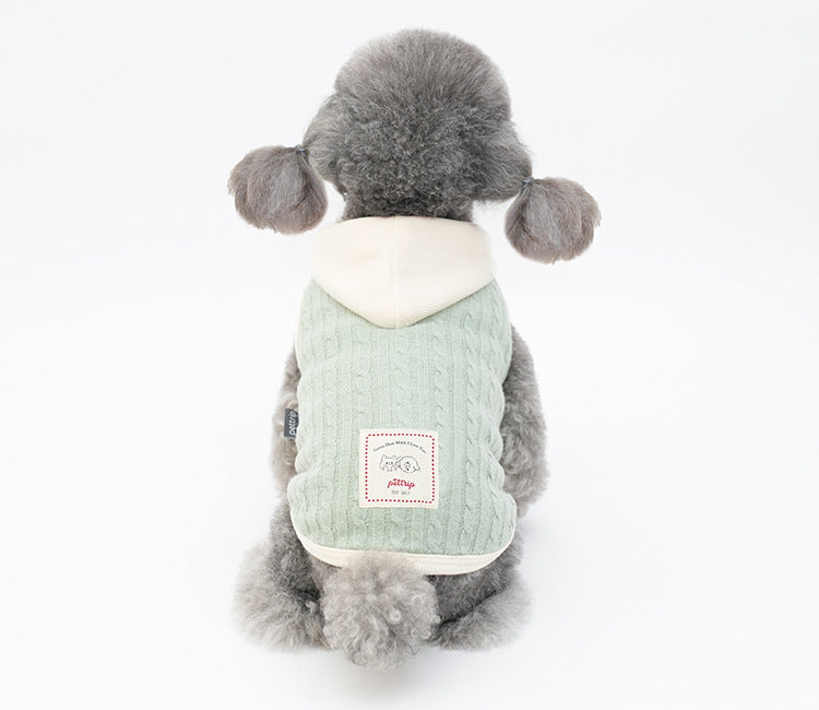 PETTRIP 連帽毛衣背心