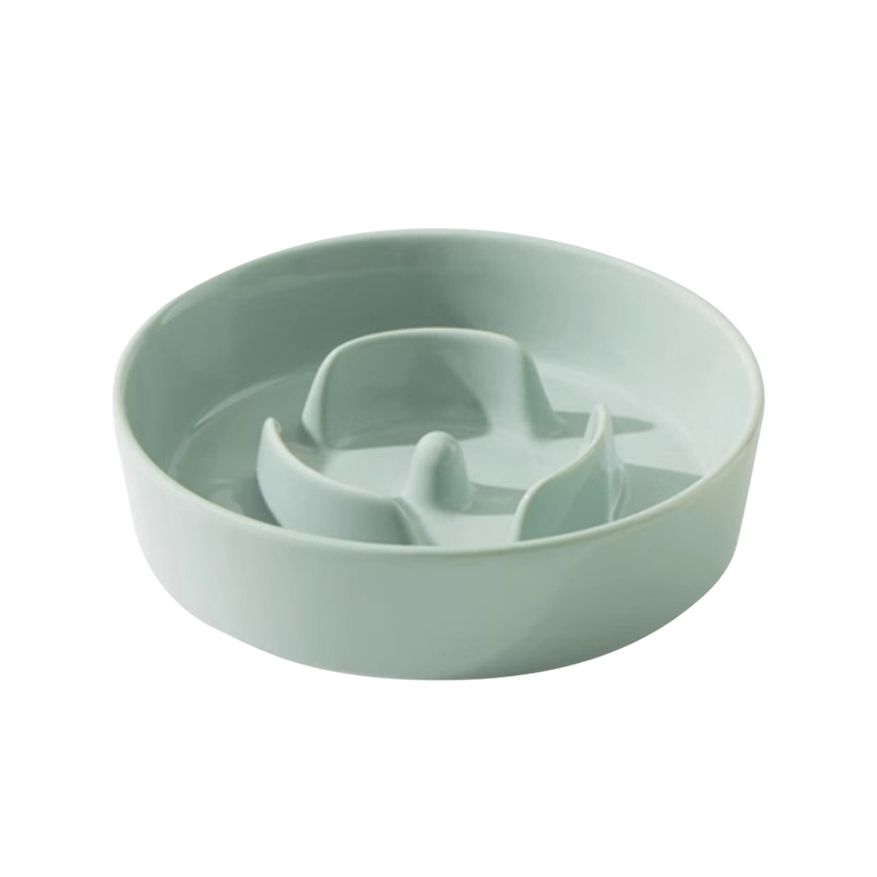木架陶瓷寵物防噎慢食碗 單碗 慢食碗 寵物碗