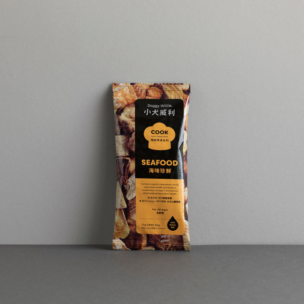 DoggyWillie小犬威利 COOK 純粹煮食系列 凍乾點心餐 15g