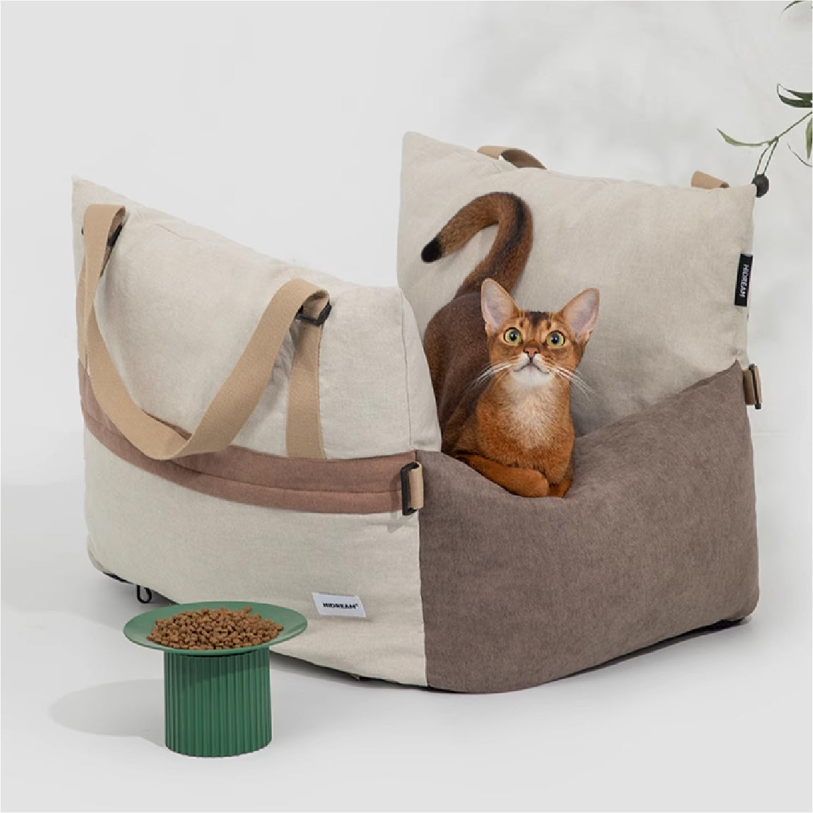 HiDREAM 寵物車載窩 車用安全坐 外出提袋 寵物窩