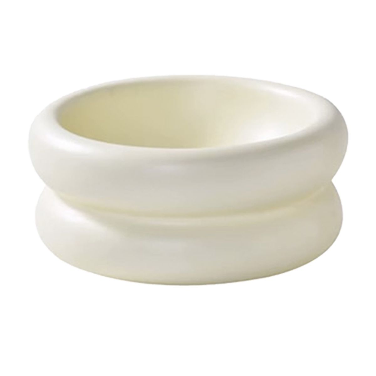 HiDREAM 甜甜圈陶瓷寵物碗 單 / 雙層 3色