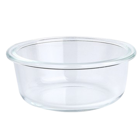 斜口金鐵架玻璃寵物碗 護頸寵物碗 玻璃飛碟碗 2種尺寸