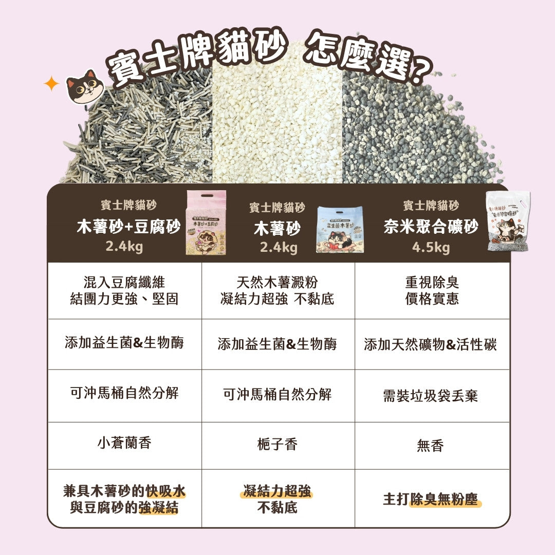 賓士牌新品貓砂 【2025雙11】買一送一 限時搶購