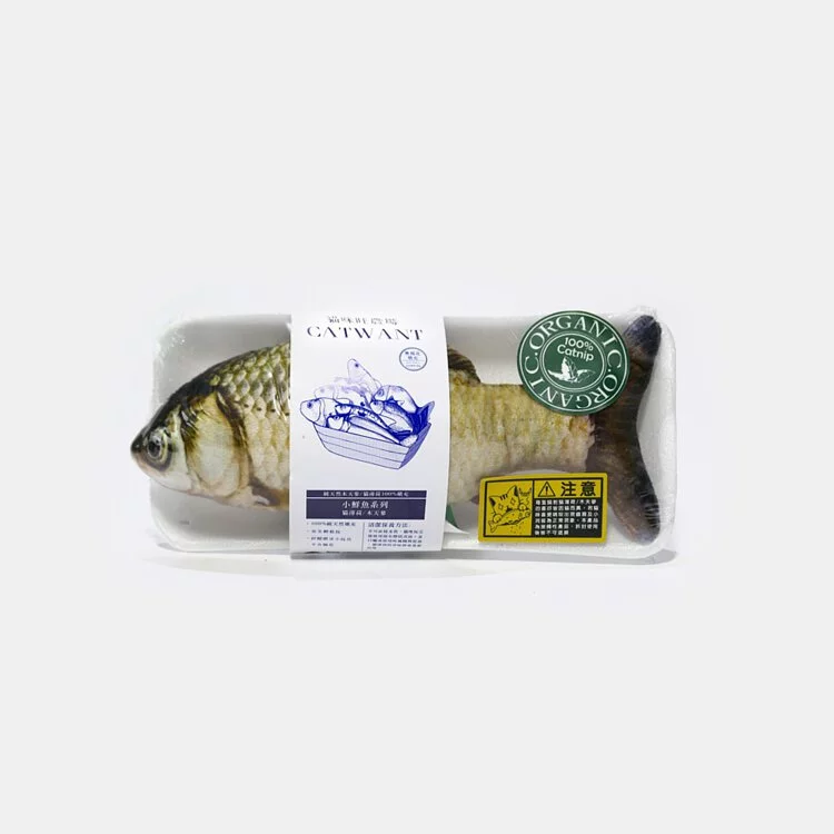 Catwant貓咪旺農場 100%貓薄荷木天蓼填充 秋刀魚 / 馬加魚 / 鯉魚 / 鱒魚 / 吳郭魚 貓咪玩具