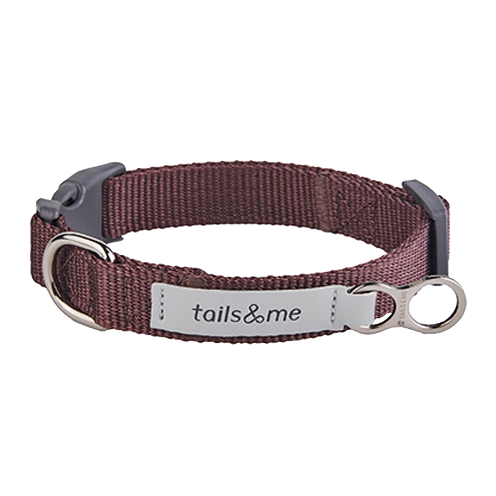 tails&me 尾巴與我 經典尼龍帶項圈 Nomo單色系列 寵物項圈