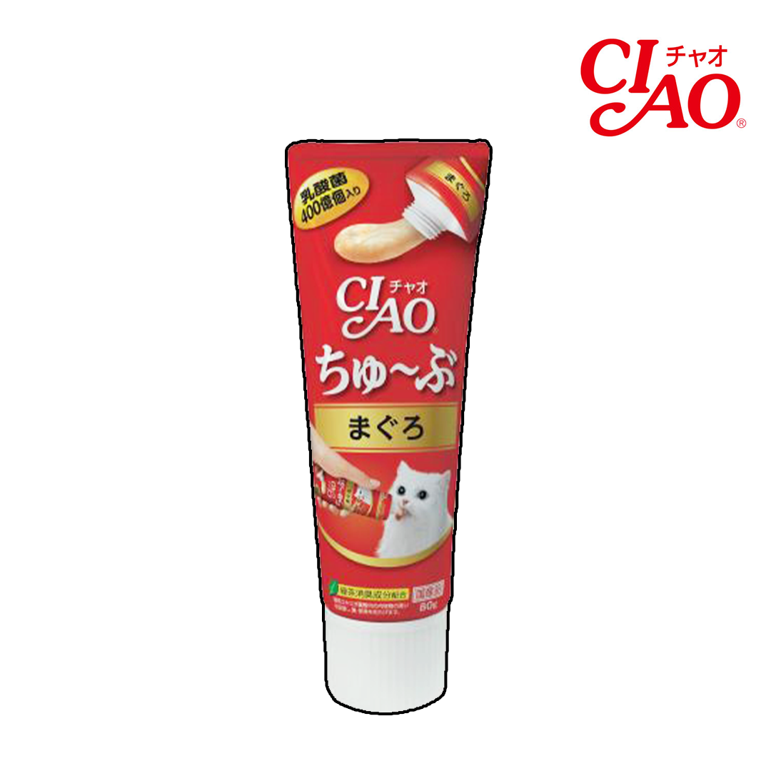 CIAO啾嚕 管狀肉泥 鮪魚 貓肉泥 鮪魚肉泥 貓零食 80g