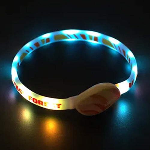 LaRoo 萊諾 森林發光圈 寵物發光項圈 防水 可充電 3色