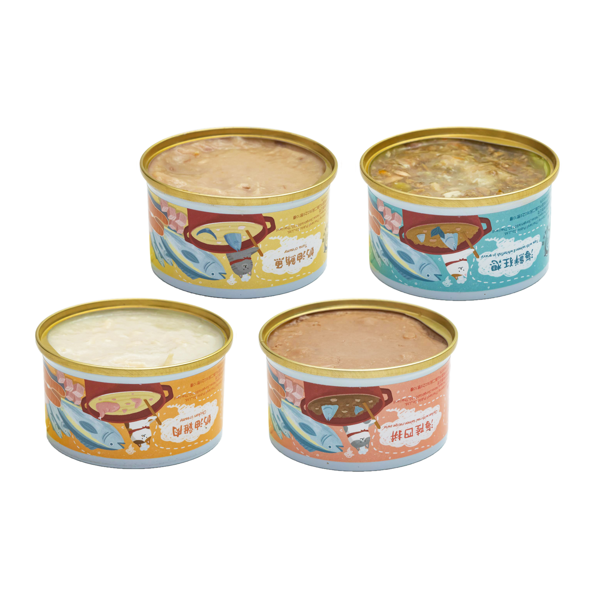 Cat Pool貓侍 成貓食譜主食罐 4種口味 85g