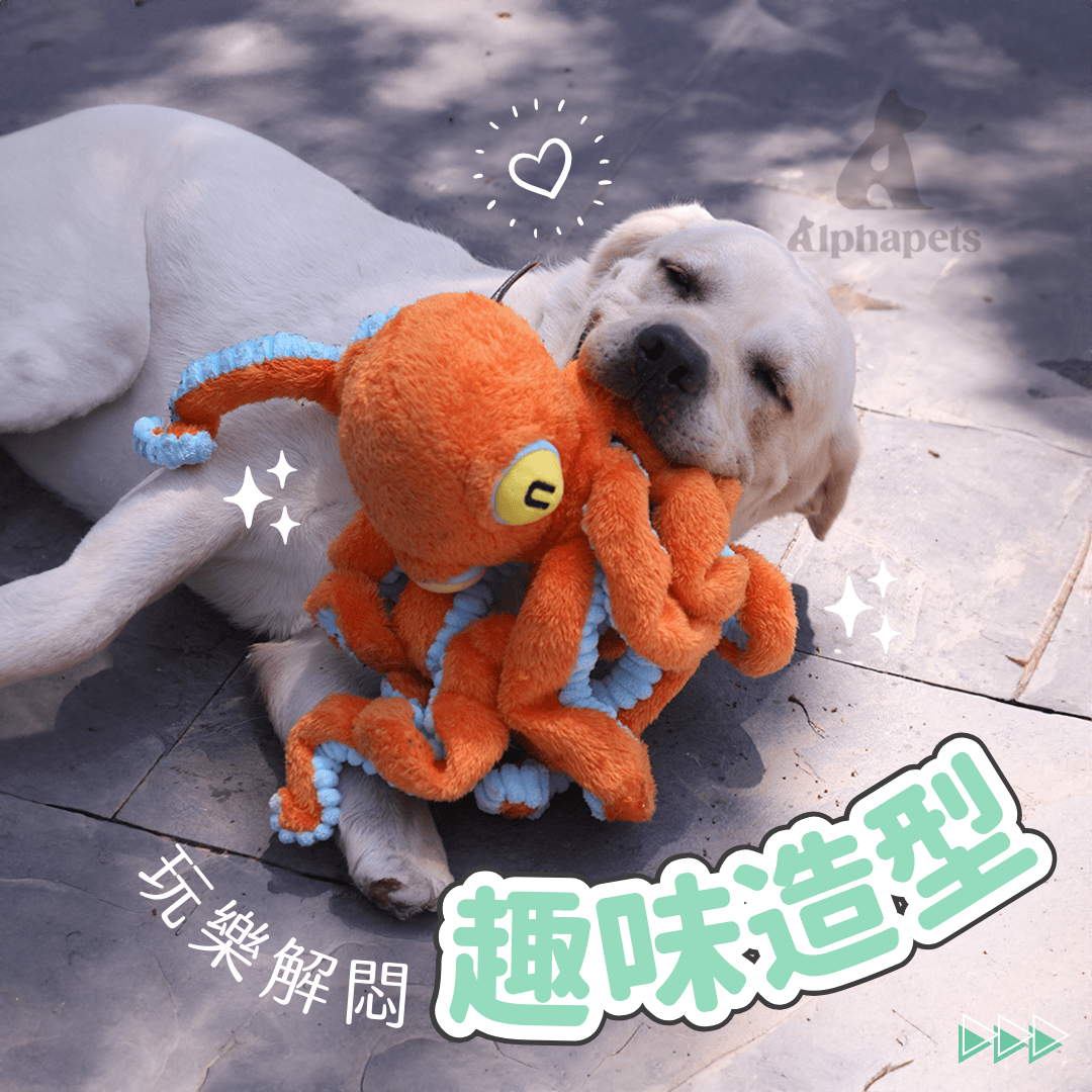 Q-MONSTER 大章魚毛絨玩具