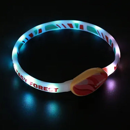 LaRoo 萊諾 森林發光圈 寵物發光項圈 防水 可充電 3色