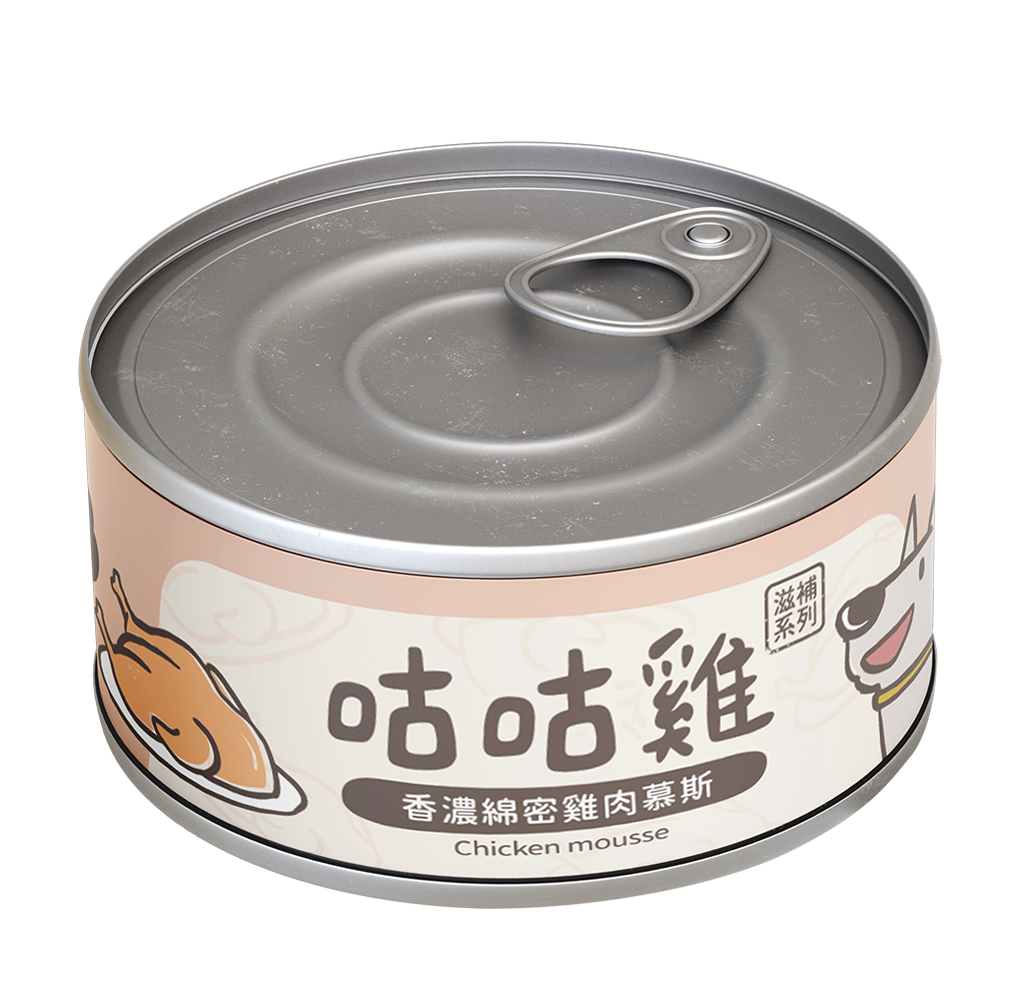 咕咕雞 滋補系列  無穀犬罐  80g