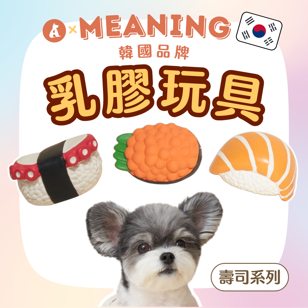 韓國MEANING乳膠玩具 壽司系列