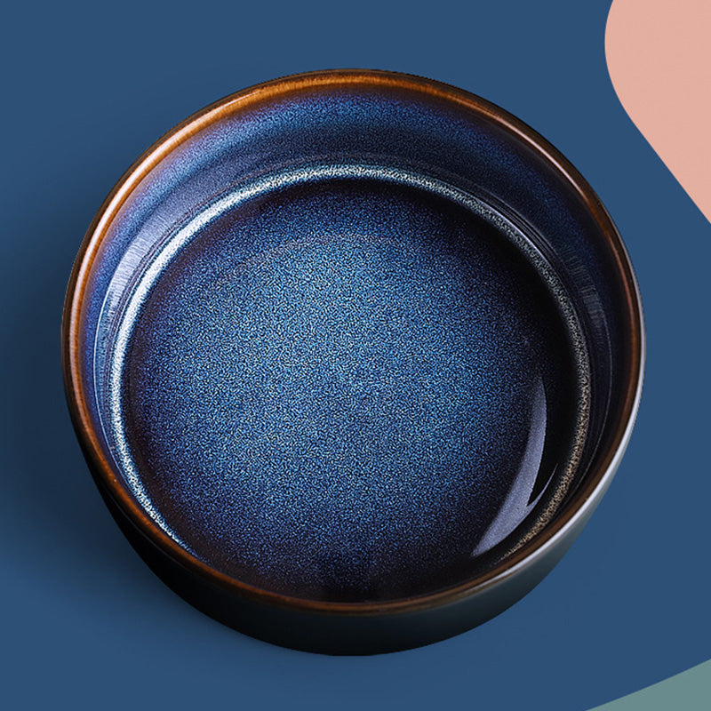 木架 / 黑鐵架星空陶瓷碗 寵物陶瓷碗 2種尺寸