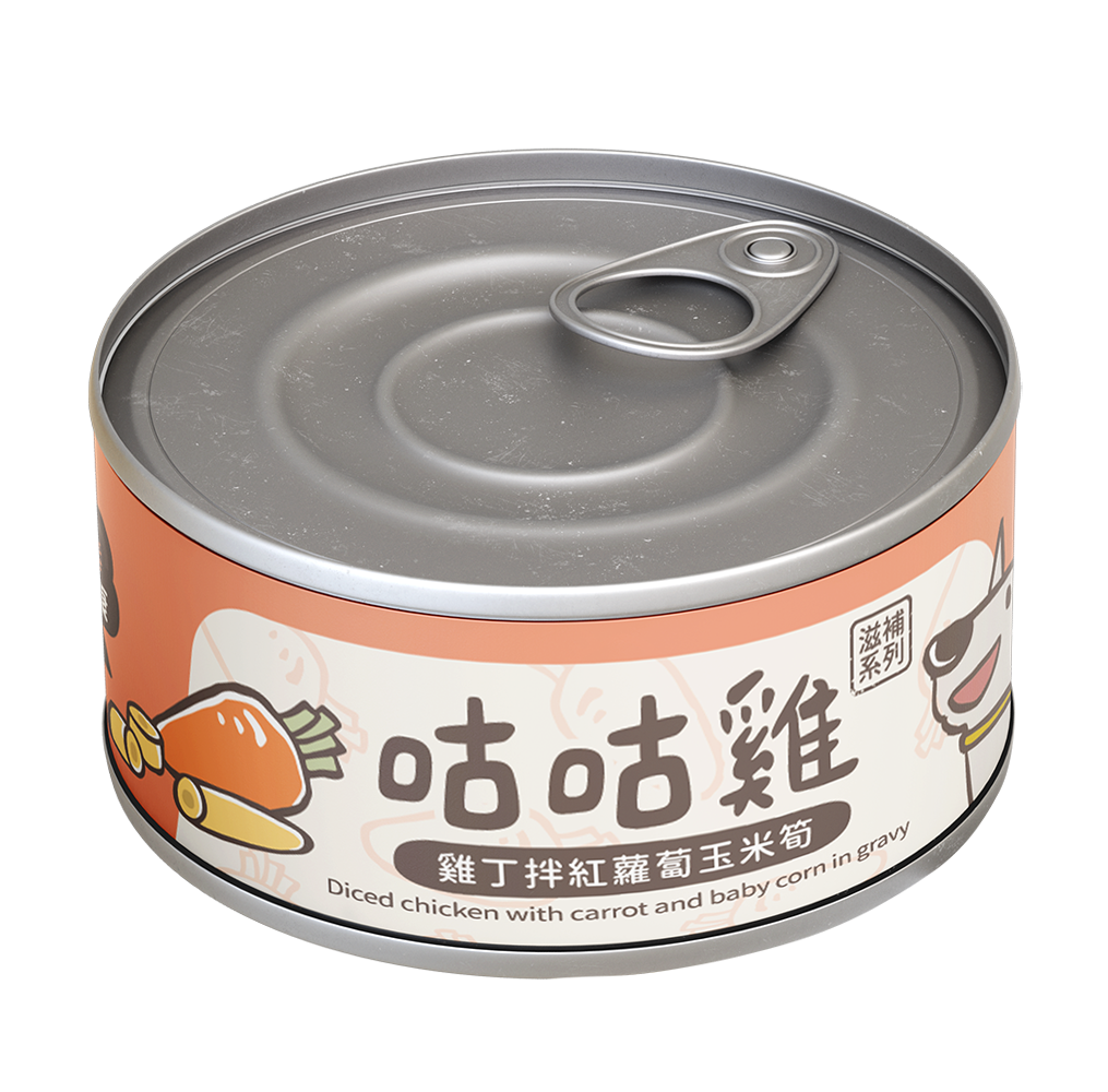 咕咕雞 滋補系列  無穀犬罐  80g