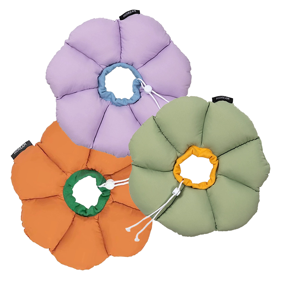 HiDREAM 花朵伊麗莎白圈 防護頭套 寵物頭套 6色