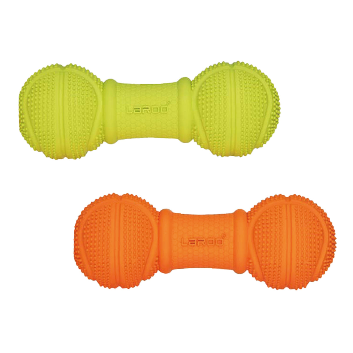 LaRoo萊諾 發聲小啞鈴 橡膠玩具 狗狗玩具