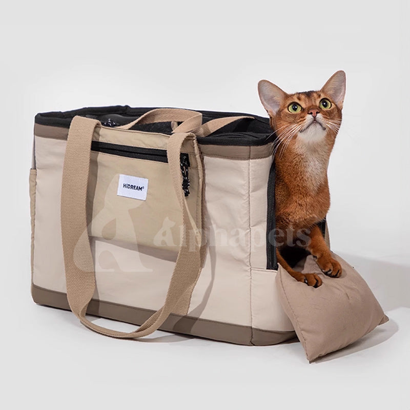 HiDREAM 休閒寵物單肩包 寵物背包 托特包