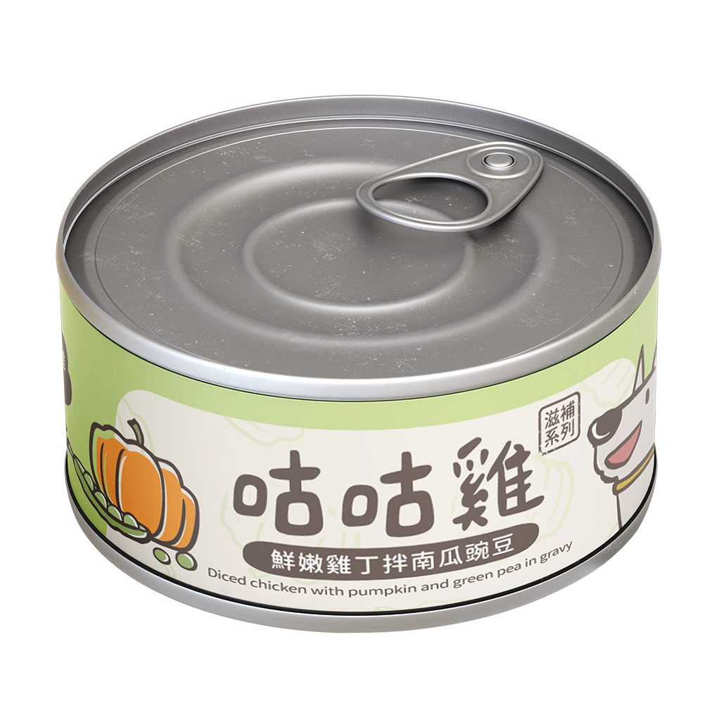 咕咕雞 滋補系列  無穀犬罐  80g