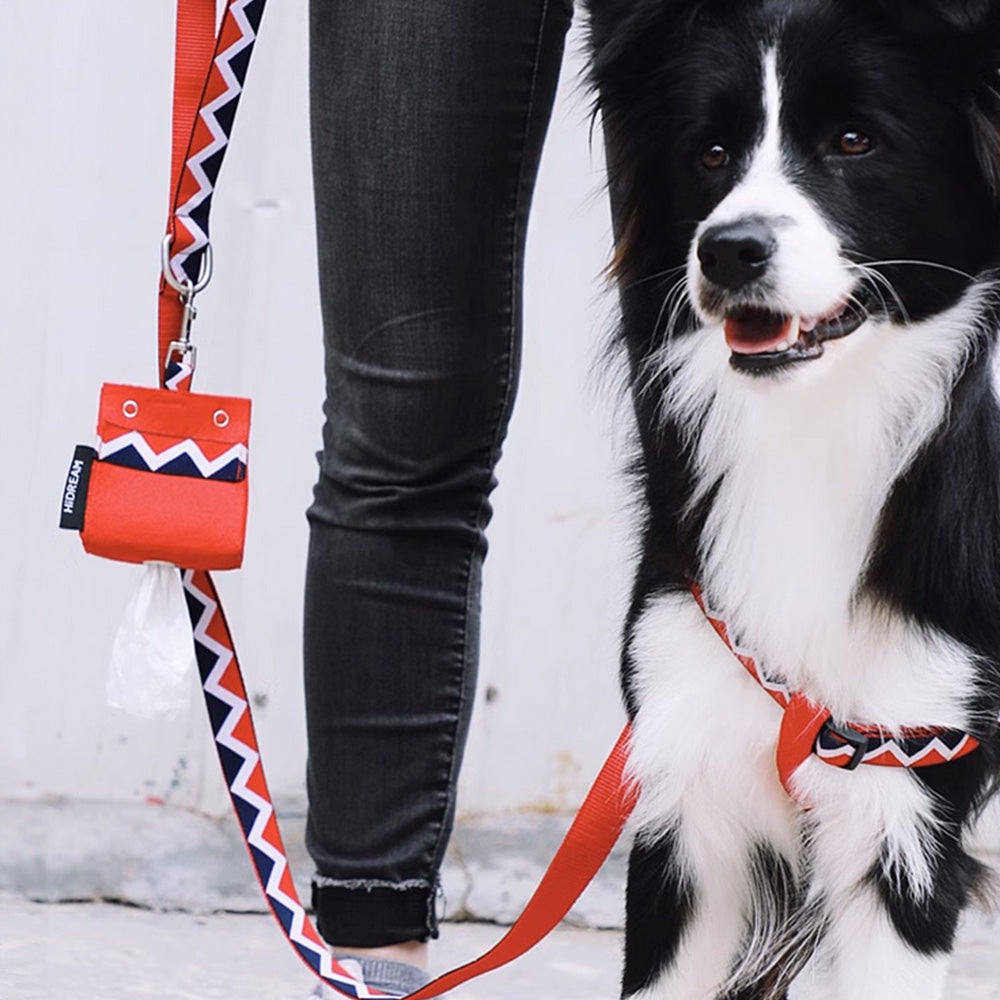 HiDREAM 彩虹系列 寵物拾便包 撿便袋 5色 內附環保拾便袋 1 卷