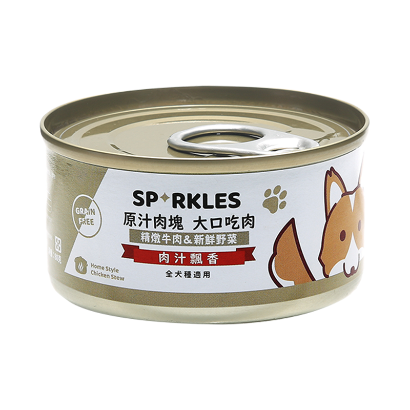 Sparkles 超級SP 原汁肉塊 大口吃鮮肉罐 犬副食罐