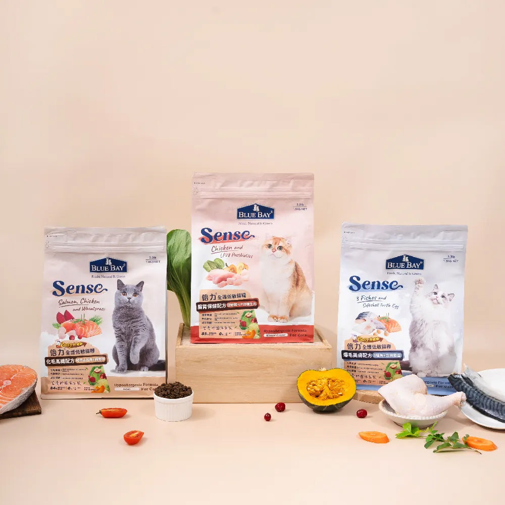 BLUE BAY倍力 SENSE 貓飼料 機能保健天然貓糧 1.5kg / 6kg