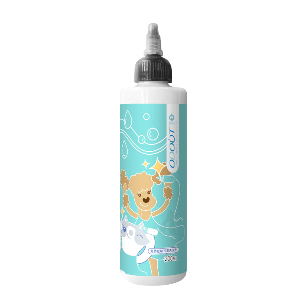 【8折優惠】ODOUT 臭味滾 寵物無香低敏日常潔耳液 200ml