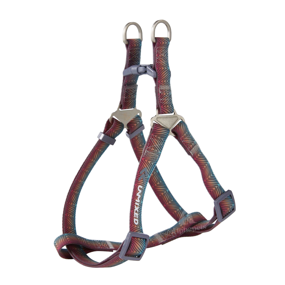 UNMIXED 極光幻彩系列 PVC防水寵物胸背帶 2種尺寸