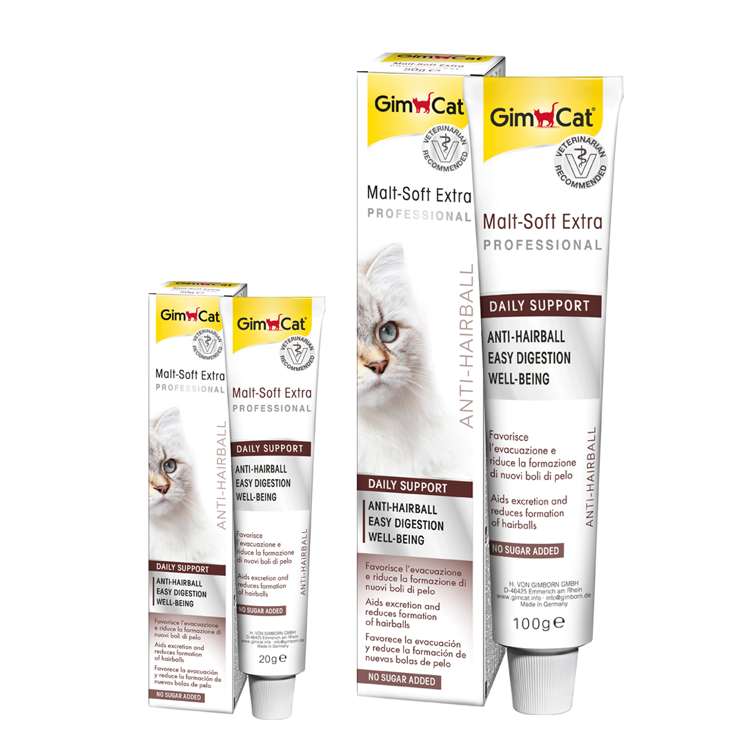 GIMPET竣寶 GimCat 雙效化毛膏專業版 20g / 100g