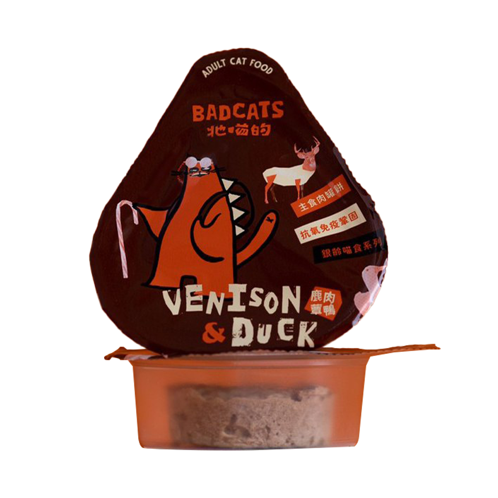 BADCATS牠喵的 凍乾主食肉罐餅 15g / 180g (15g x 12包入 /盒)