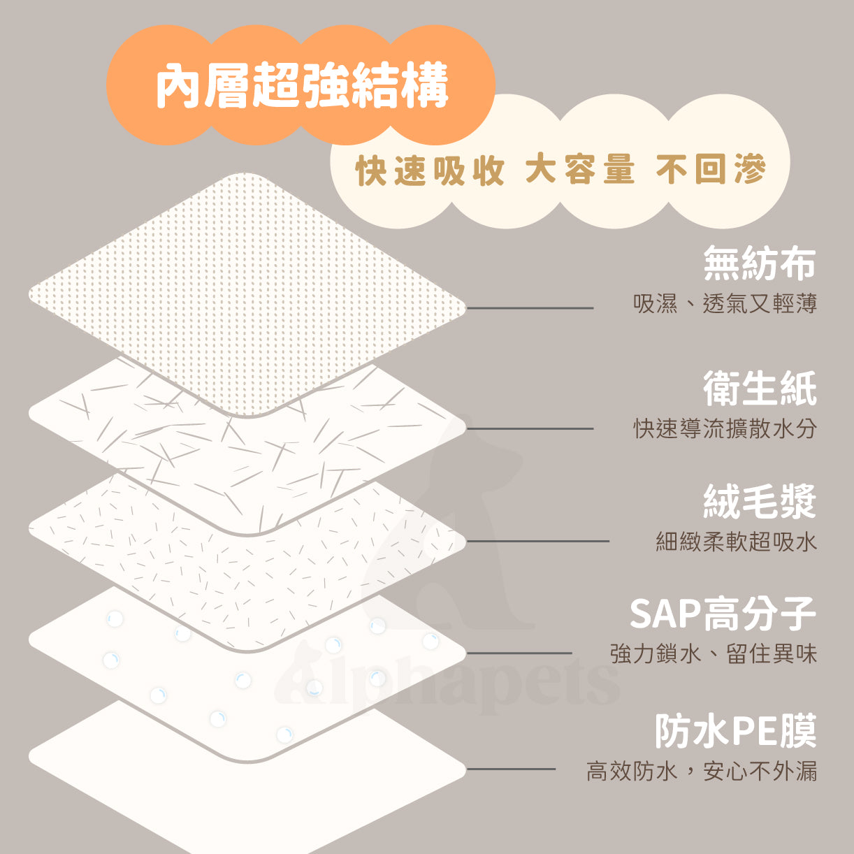 Alphapets thxpet 寵物生理褲 尿布 母狗尿褲 / 公狗禮貌帶 清新香 多種尺寸 12片 / 包