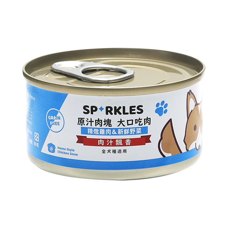 Sparkles 超級SP 原汁肉塊 大口吃鮮肉罐 犬副食罐