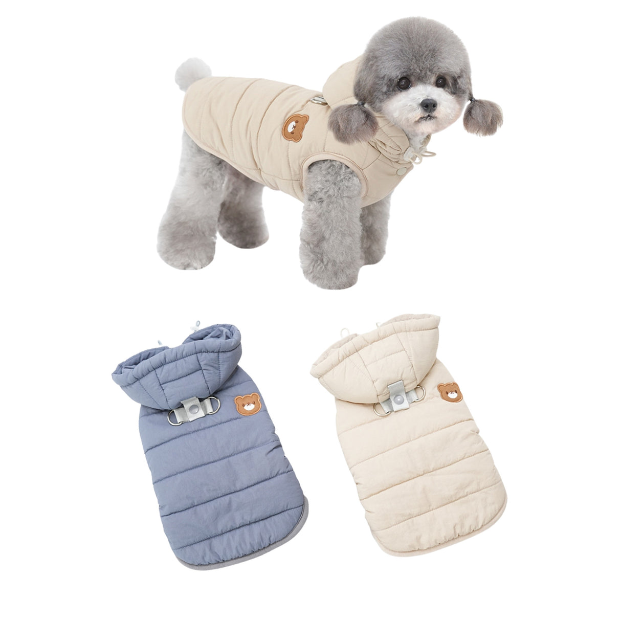 PETTRIP 連帽棉馬甲