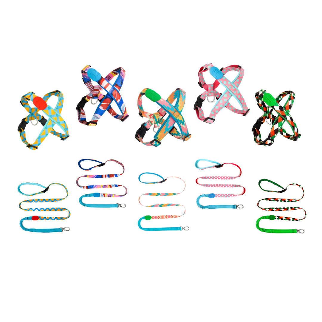 HiDREAM 繽紛PRO系列 X戰甲胸背帶 寵物胸背帶&牽繩 5款