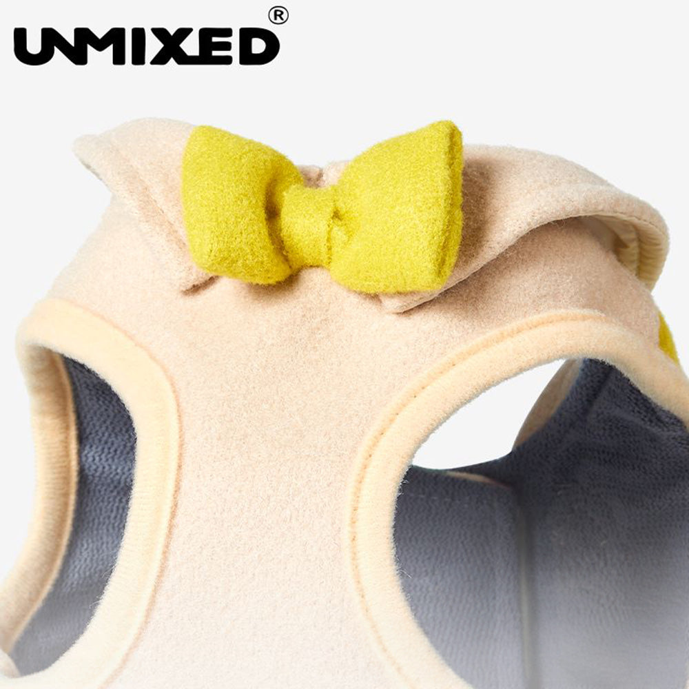 UNMIXED 倫敦學院風 寵物胸背帶+牽繩組 4種尺寸