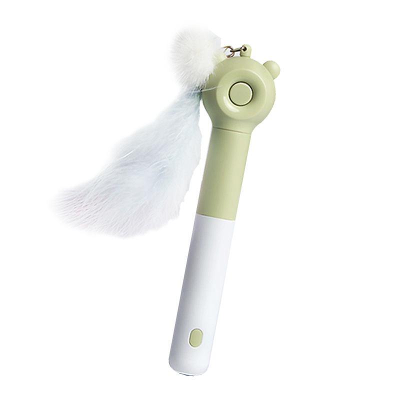 AIWO 艾窩 小熊雷射逗貓棒 可伸縮逗貓棒