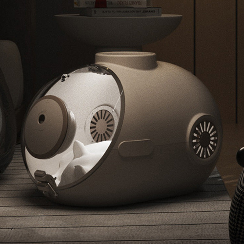 AIWO 艾窩 潛水艇寵物提籃 貓咪提籃 外出提籠 咖啡色