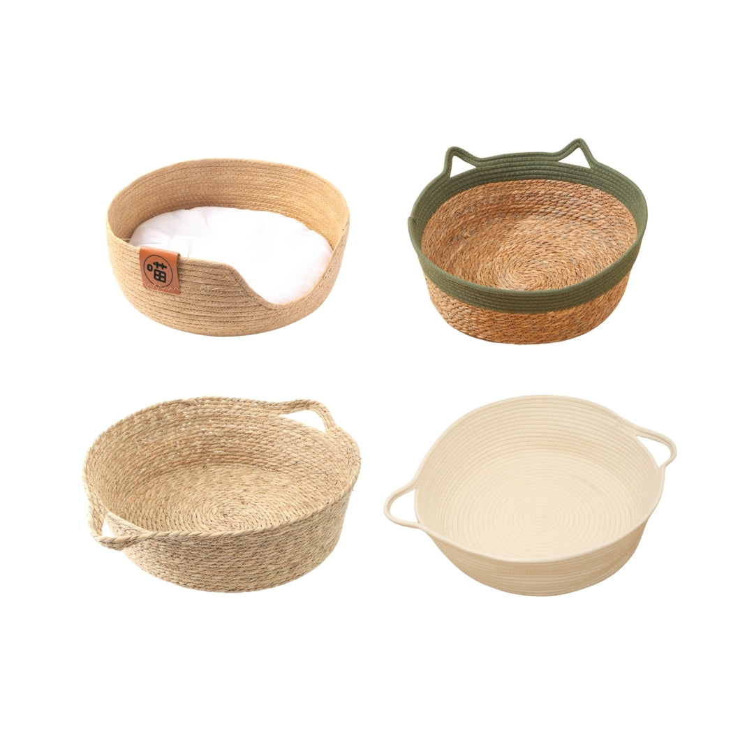 藤編寵物窩 4種款式