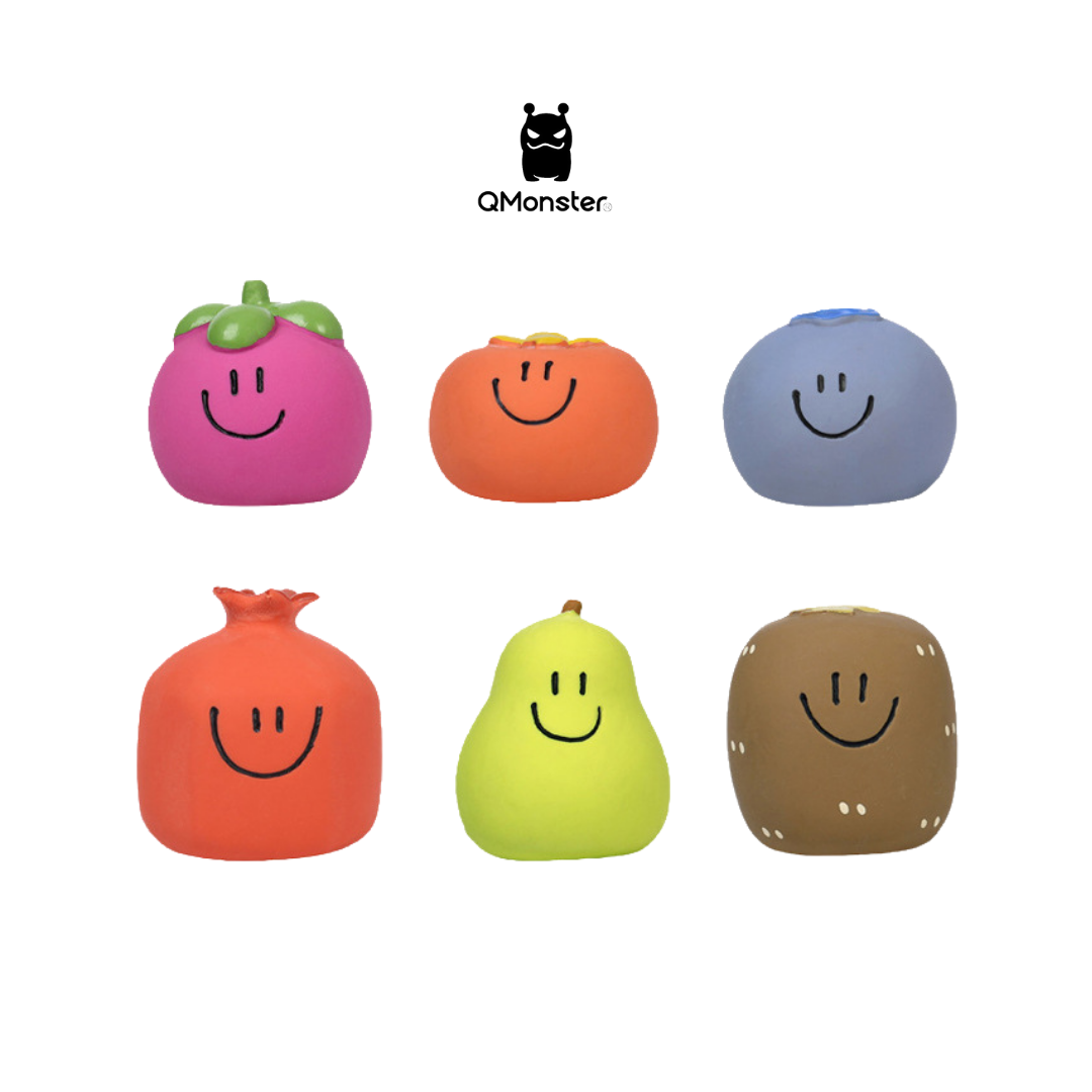 Q-MONSTER 水果系列 乳膠玩具