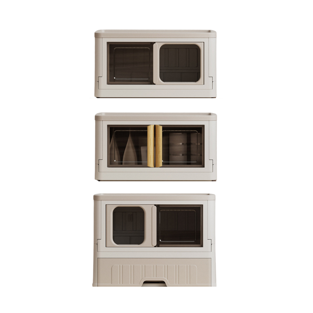 可折疊 多功能全封閉式貓砂盆 (貓窩/收納箱)