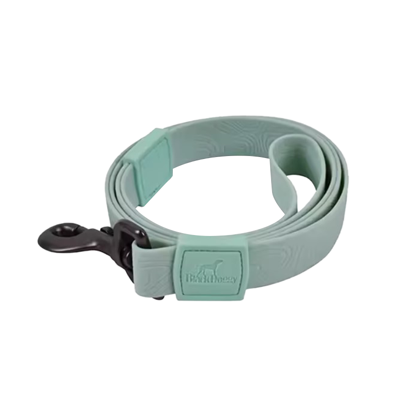 BlackDoggy 寵物外出壓花防水項圈 / 牽繩