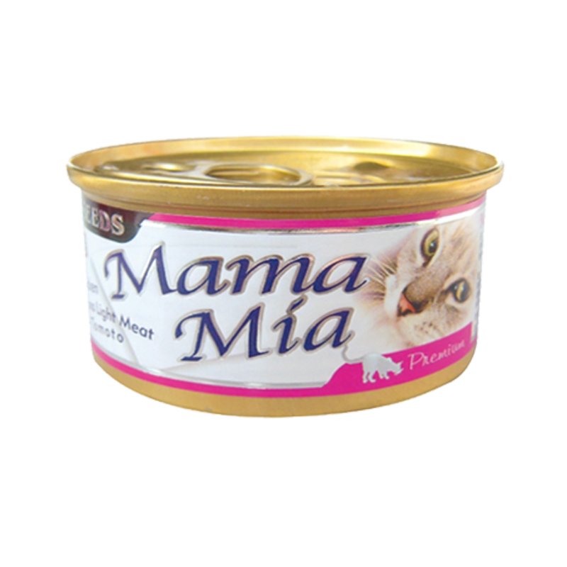 SEEDS 惜時 MamaMia 純白肉貓餐罐 85g