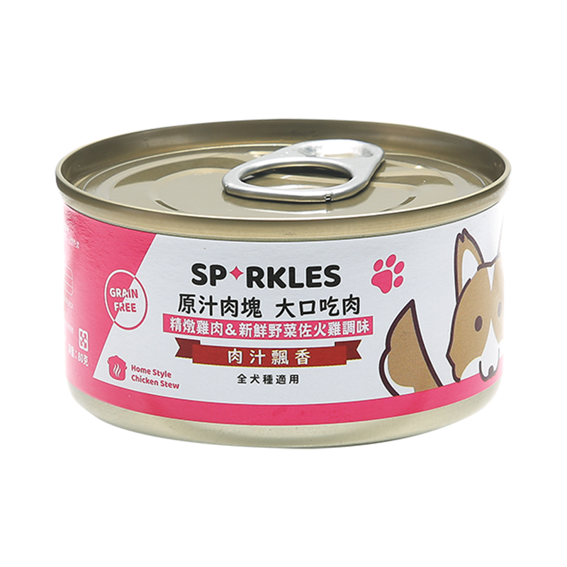 Sparkles 超級SP 原汁肉塊 大口吃鮮肉罐 犬副食罐