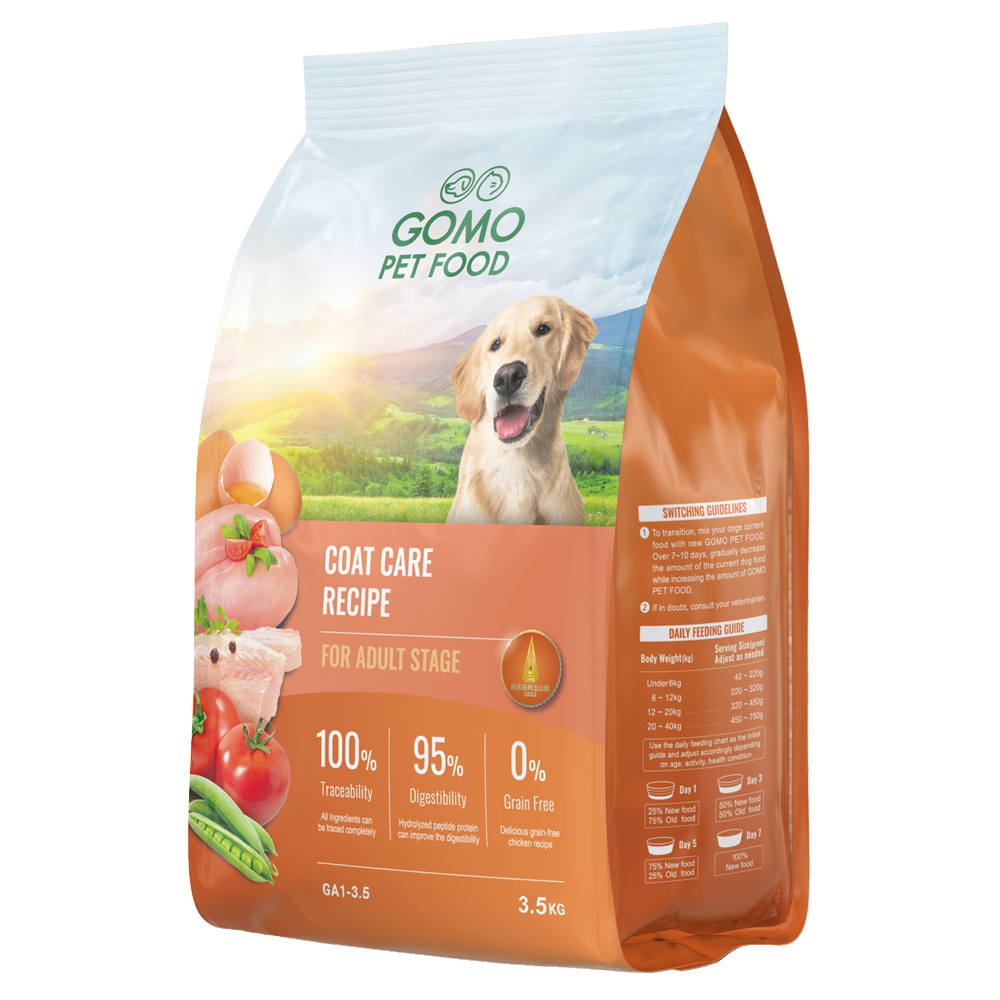 GOMO大成 成犬無穀低敏 美膚亮毛 / 腸胃 / 高纖關節配方 機能犬糧 1.8kg / 3.5kg