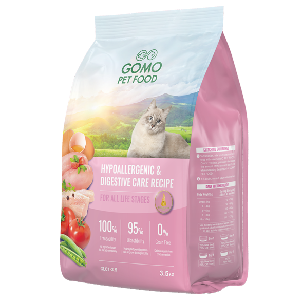 GOMO大成 全齡貓無穀低敏化毛 / 美膚亮毛配方 貓糧 貓飼料 1.8kg / 3.5kg