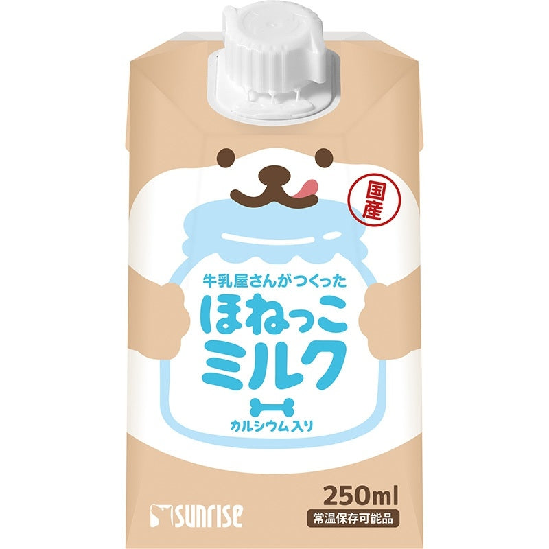 日本 SUNRISE 可愛牛乳屋 能量飲全齡款 / 高齡款 寵物牛奶 犬貓適用 250ml