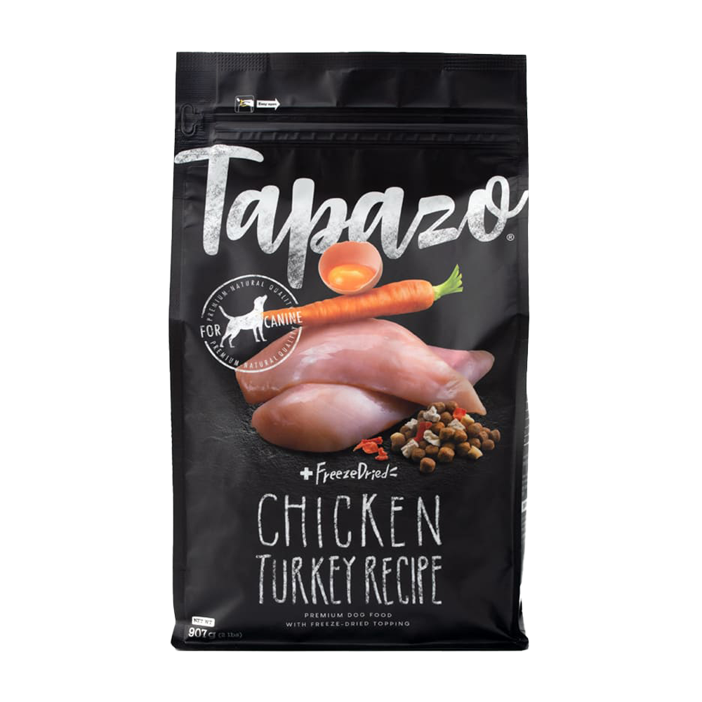 Tapazo 特百滋 凍乾三重奏 成幼犬 熟齡犬 低敏配方 乾糧 狗飼料 2磅 / 5磅