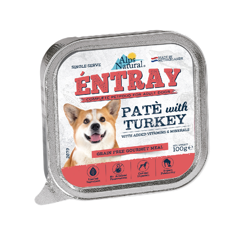 Alps Natural 阿爾卑斯 無穀主食犬餐盒 100g 荷蘭製造 原裝進口