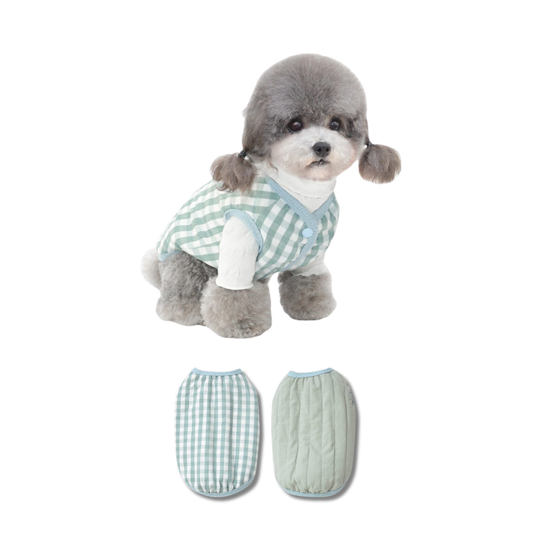 PETTRIP 雙面穿 棉馬甲