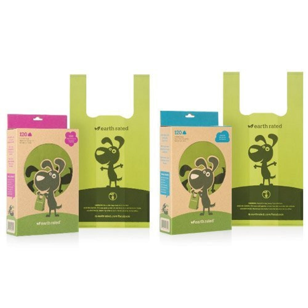 EarthRated莎賓 環保撿便袋 提把型 無香 / 薰衣草香